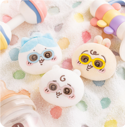 Chiikawa Market Chiikawa Baby Sunglasses Plush Toy Set of 3