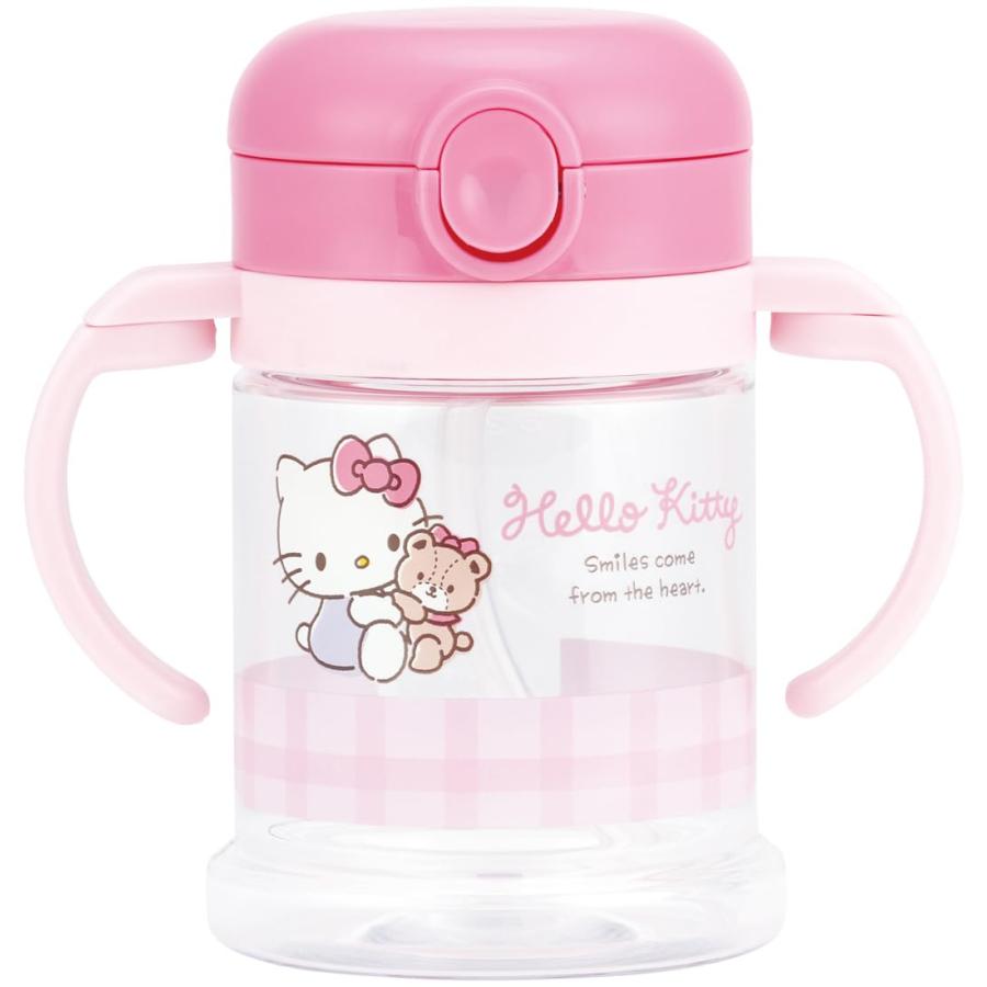 Skater Sanrio Hello Kitty Foldable Straw Mug for Toddlers