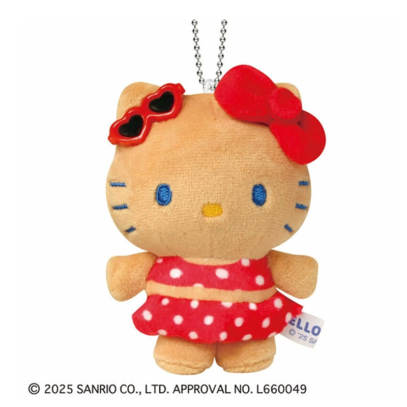 Sanrio Night Party Plush Keychain
