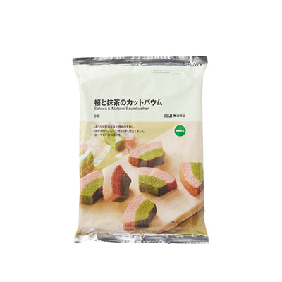 Muji Sakura & Matcha Baumkuchen