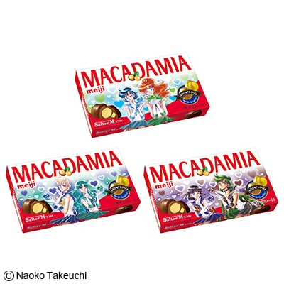 Meiji Macadamia Sailor Moon Collaboration Chocolate Covered Macadamia Nuts