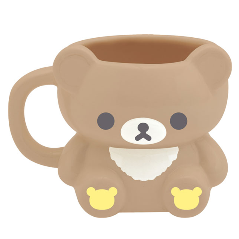 San-X Makeup Rilakkuma - Korilakkuma and Chairoikoguma Mugs