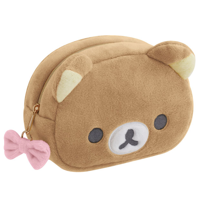 Rilakkuma Makeup Rilakkuma Plush Pouch with Mirror