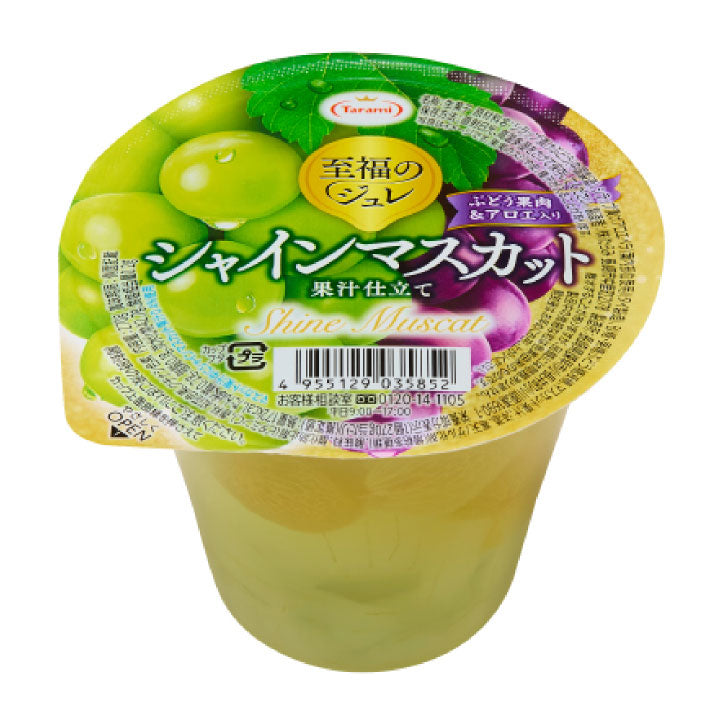 Tarami Blissful Shine Muscat Grape Aloe Jelly Cup