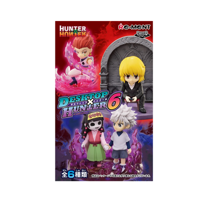 RE-MENT HUNTER×HUNTER DesQ DESKTOP HUNTER 6 Blind Box Figurine