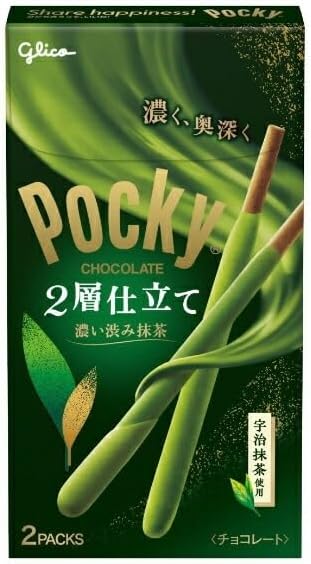 Glico Double Layer Matcha Green Tea Pocky