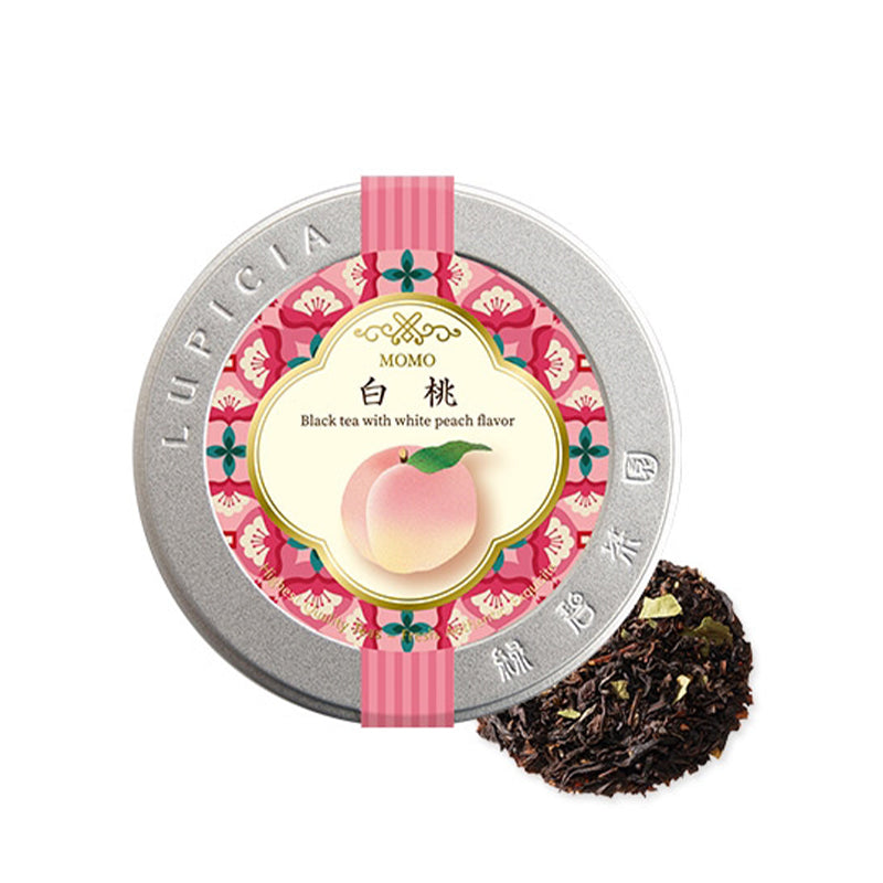 Lupicia Momo (Black Tea with White Peach Flavor)