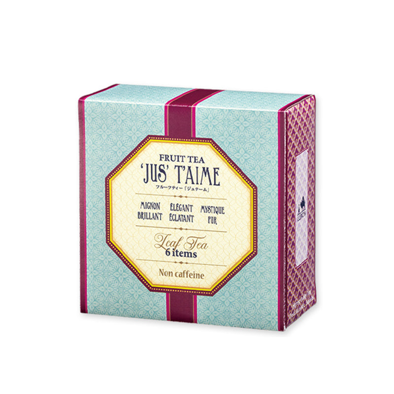 Lupicia Jus T'aime 6-Flavor Tea Bag Assortment (Seasonal Design)