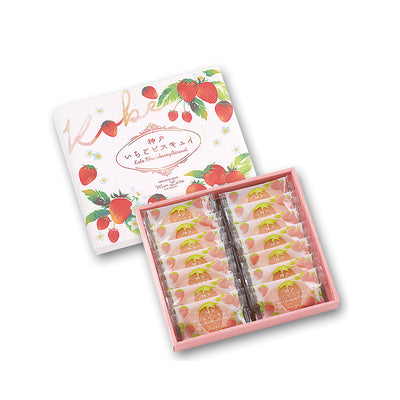 Monloire Spring Limited Edition Kobe Strawberry Biscuits