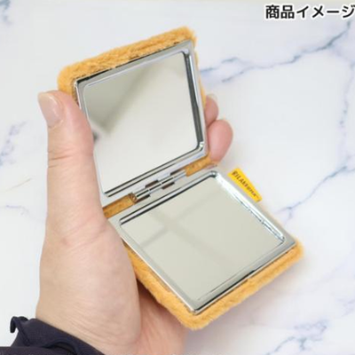 San-X Rilakkuma YuruMofu Double Compact Mirror (Assorted Characters Available)