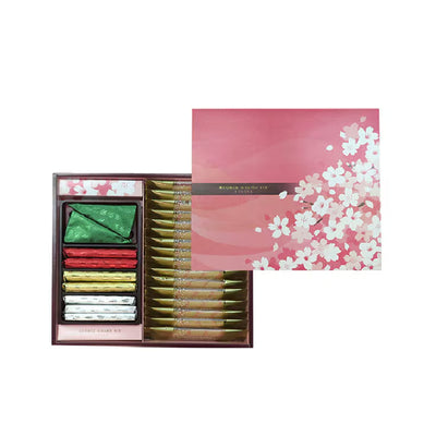 Hontakasagoya Ecorse Grand Riz Sakura Roll Cookie Assortment (16 pieces)