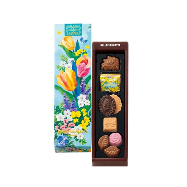 Goncharoff Belle Fleurette B White Day Chocolate Truffle Assortment (8 pieces)