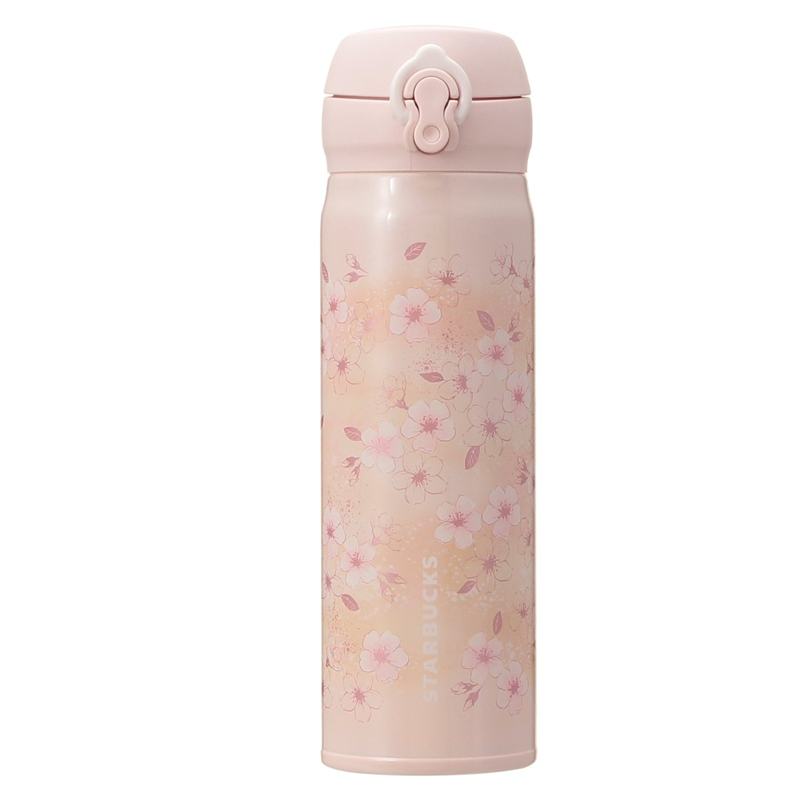 スターバックス 水筒カバー 2026 SAKURA Starbucks SAKURA 2026 Pink Beige Handy Stainless Steel Bottle