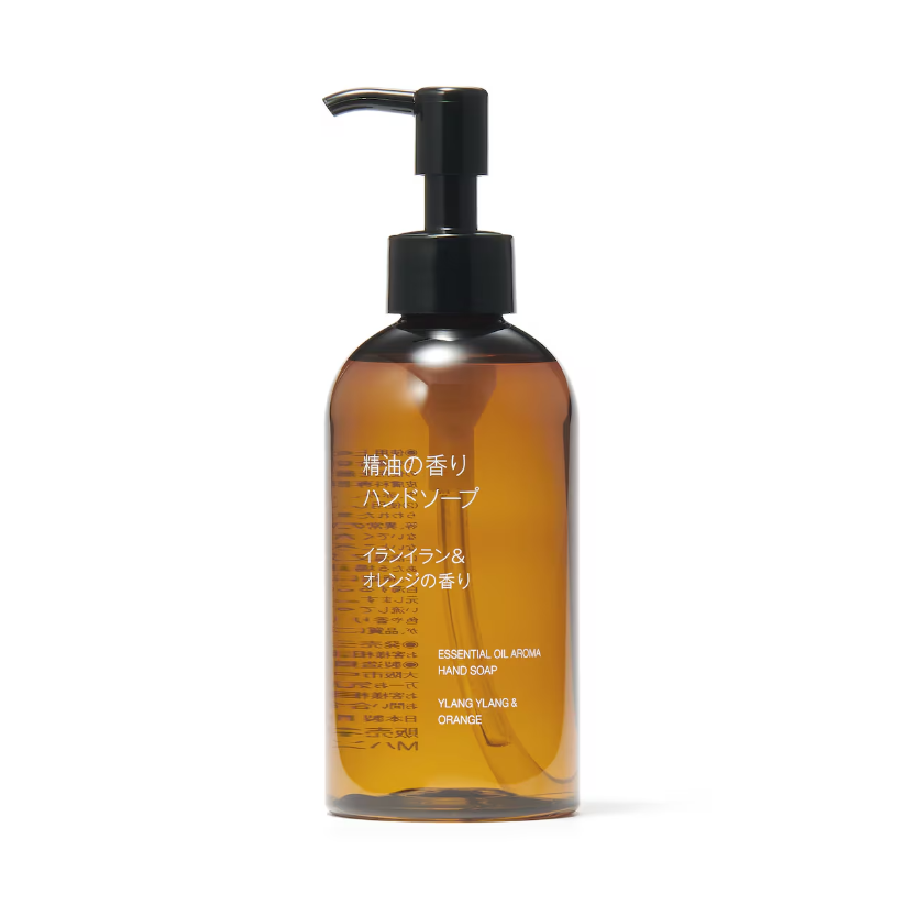 PREORDER MUJI Essential Oil Fragrance Hand Soap – Ylang Ylang & Orange