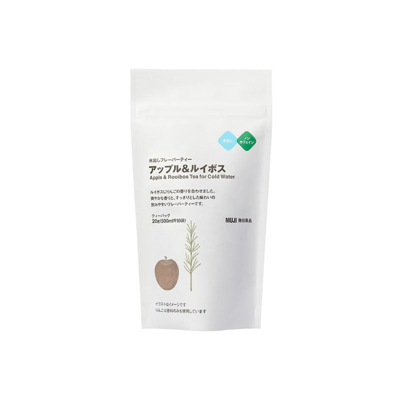 Muji Apple & Rooibos Tea for Cold Water (10 Sheets)