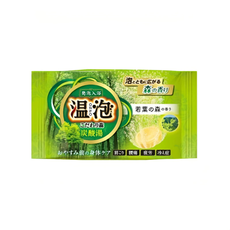 EARTH ONPO Premium Forest Carbonated Bath Tablets (Young Leaf Forest Scent)