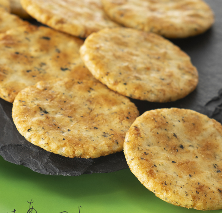 Ogura Sansou Iso Honoka Aosa Nori Rice Crackers (9 Pieces) (Best Before 2026/6/20)