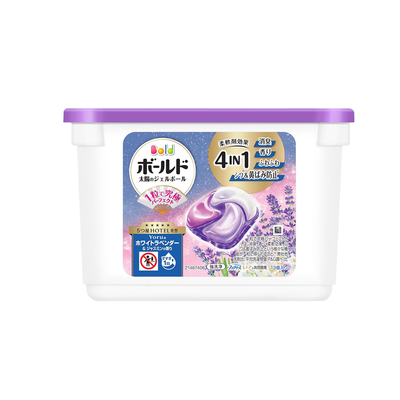 P&G Bold 4-in-1 White Lavender and Jasmine Laundry Detergent Pods