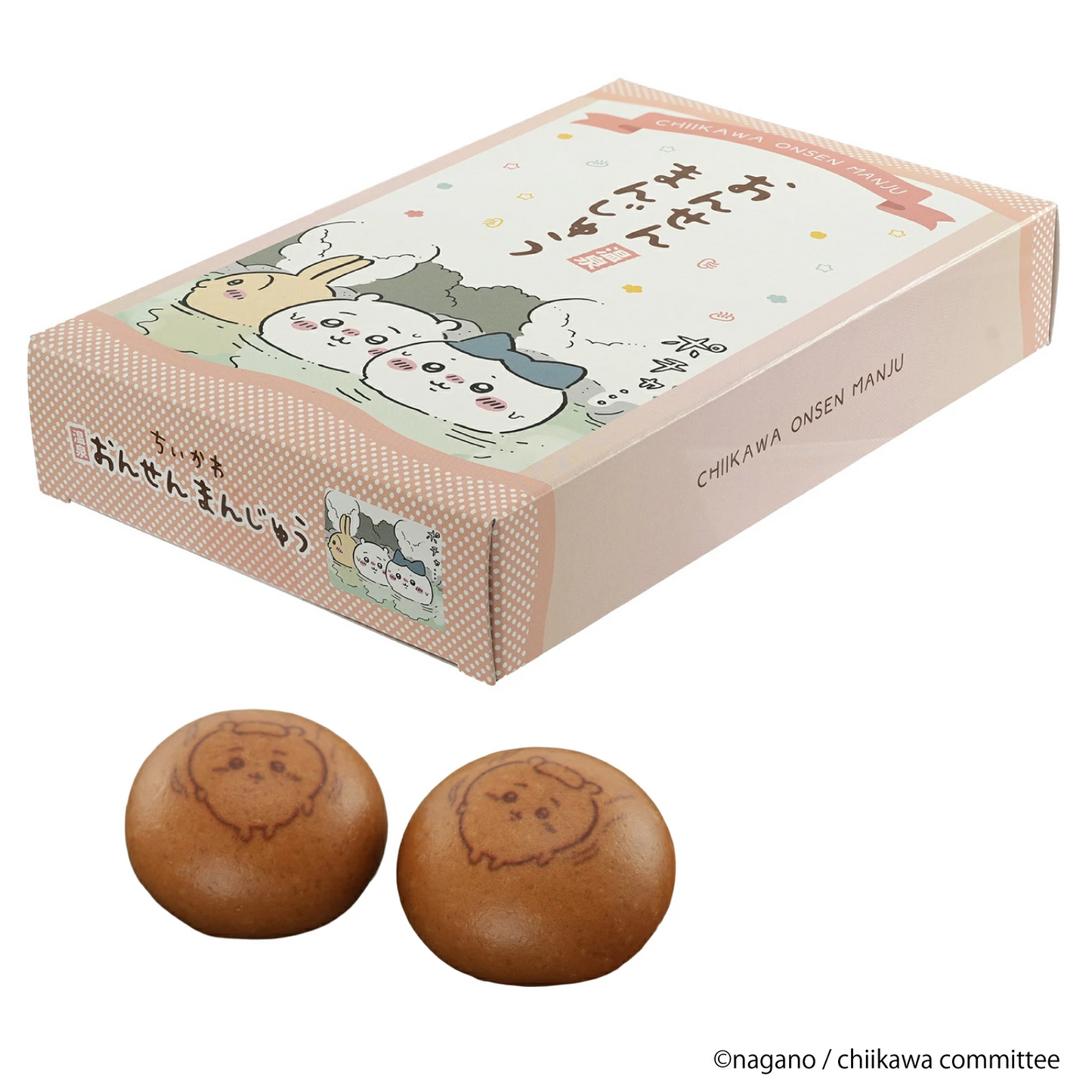 Nagatoya Chiikawa Onsen Manju Red Bean Buns