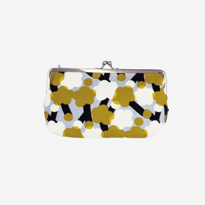 Fuwa Market "Happy Pattern" Hand-dyed Cotton Canvas Continental Wallet