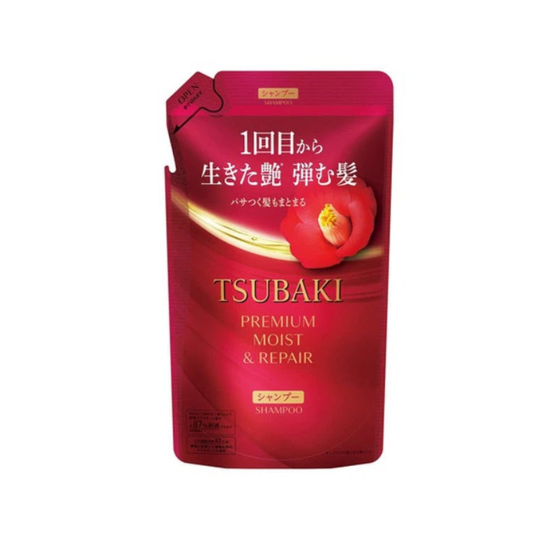 Shiseido Tsubaki Premium Moist & Repair Shampoo and Conditioner (Refill)