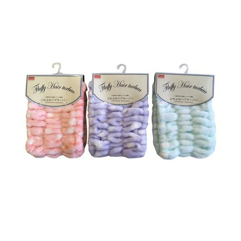 Daiso Dotted Hair Turban (Random Color)