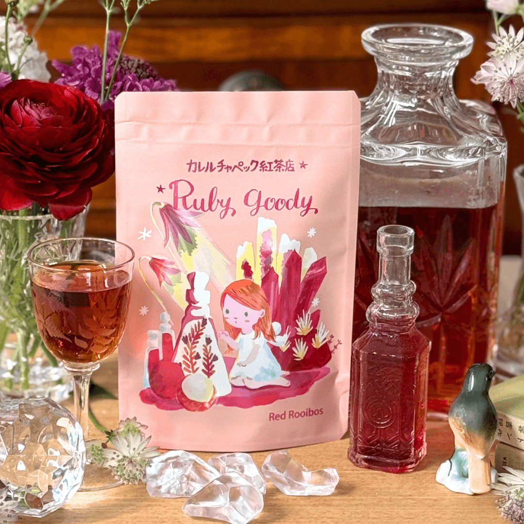 Karel Čapek Ruby Goody Lychee Flavored Rooibos and Honeybush Tea
