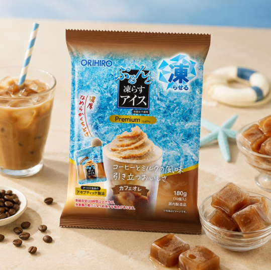 Orihiro Purunto Premium Cafe au Lait Frozen Dessert