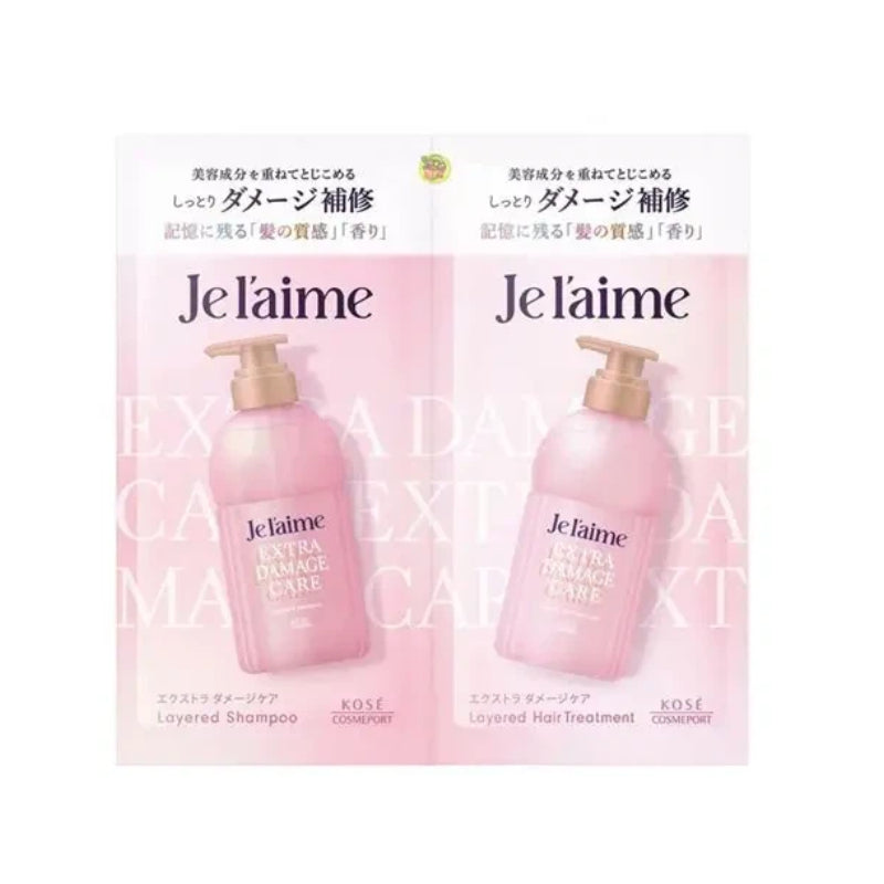 Je l'aime Shampoo & Conditioner Trial Set (Extra Damage Care)