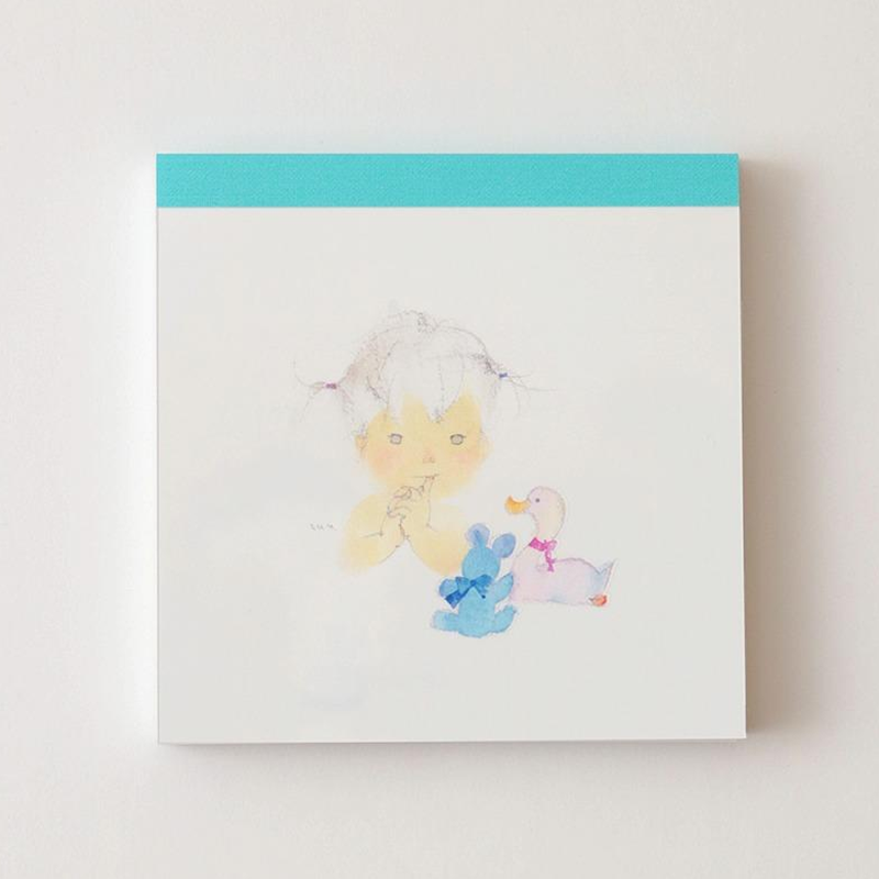 Green Flash - Memo Pads with Illustrations by Chihiro Iwasaki