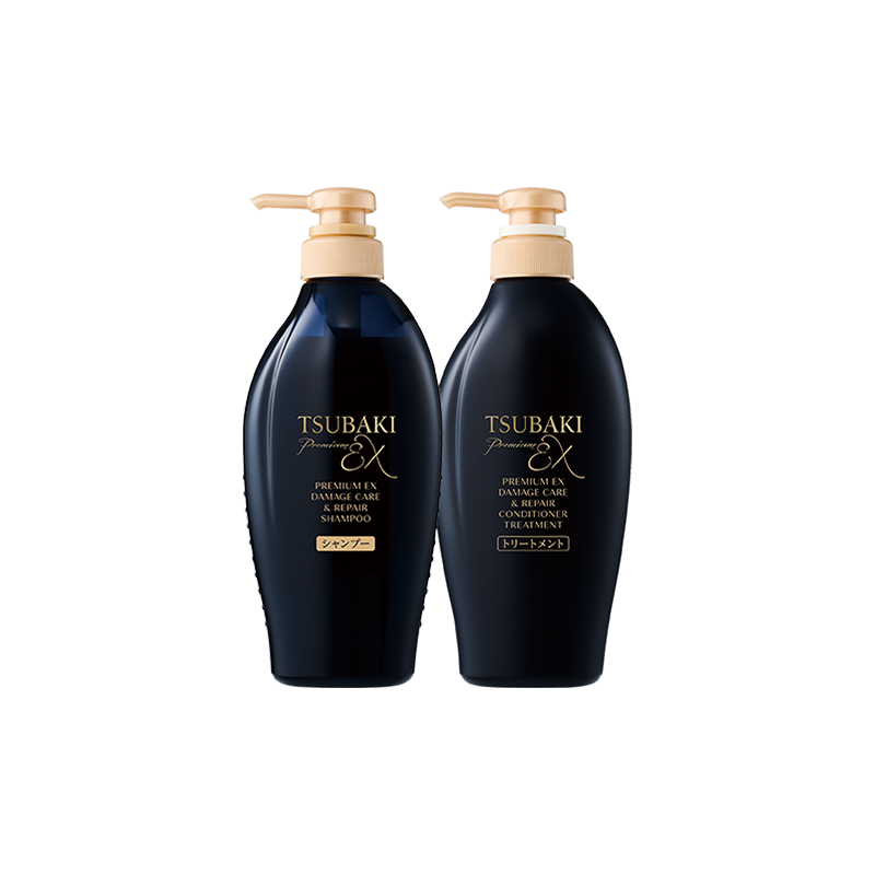 Tsubaki Premium EX Damage and Repair Shampoo and Conditioner Set