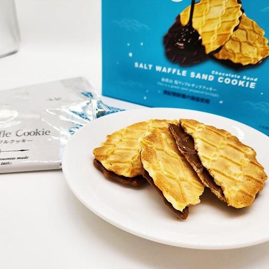Ichinohashi Tenpu Wakayama Salt Waffle Sandwich Cookies