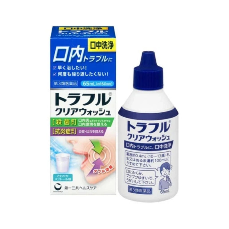 Daiichi Sankyo Traful Clear Wash Mouthwash