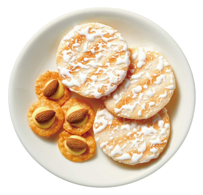 Sanko Seika Cheese Almond Rice Crackers