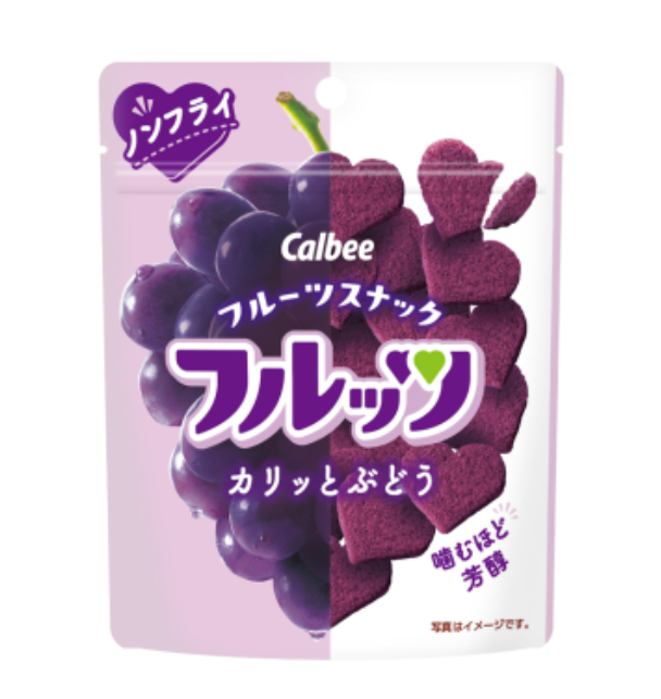 Calbee Fruits - Crispy Grape Fruit Snack