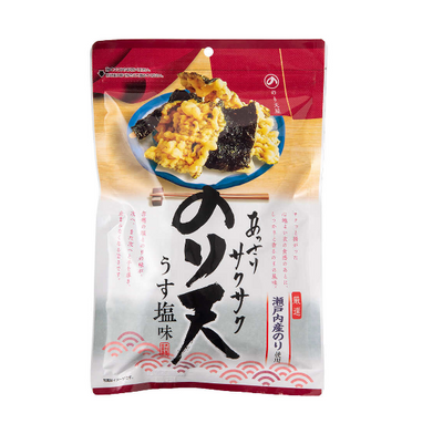 PREORDER Daiko Foods Aosa Nori Crispy and Lightly Salted Noriten Nori Tempura Chips