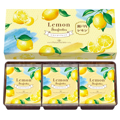 Tokyo Fugetsudo Setouchi Lemon Gaufrette Cookies