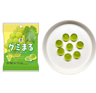 PREMIUM 7-Eleven Gumi Maru - Shine Muscat Grape Smooth Gummy Candy