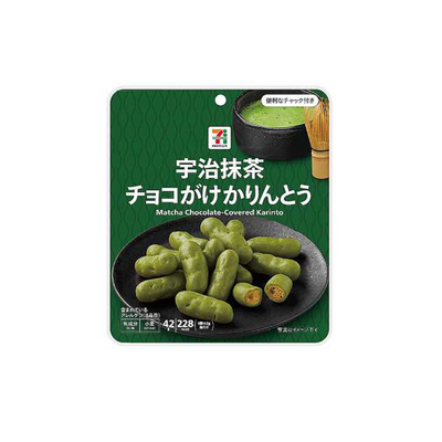 PREORDER 7-Eleven Matcha Chocolate-Covered Karinto