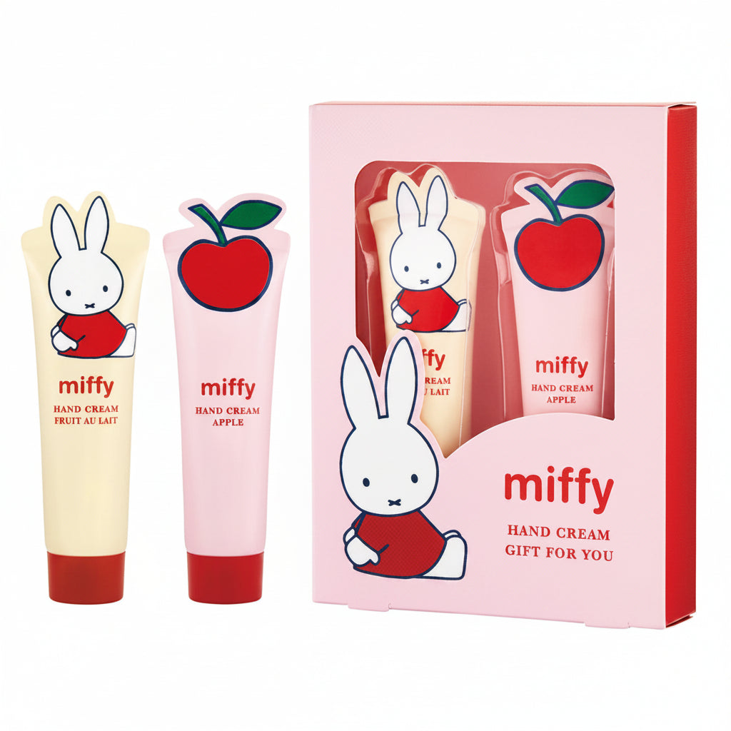 PREORDER GPP Miffy Fruit au lait and Strawberry Hand Cream Set