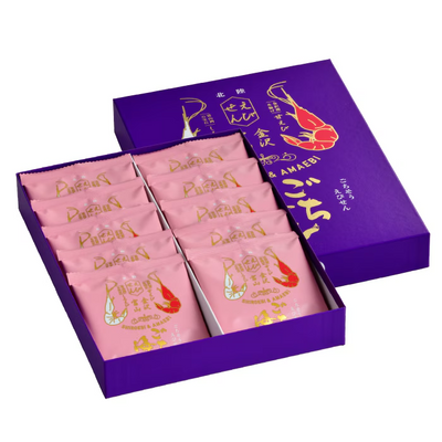 Sasaraya Kakibei Gochi Ebi Rice Rice Crackers (10 pieces)