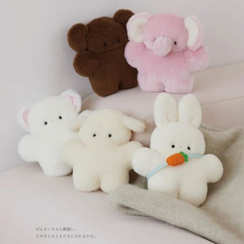 PREORDER Nihon Vogue Corp. Soft and Fuzzy Handsewn Animal Plush Toy Book