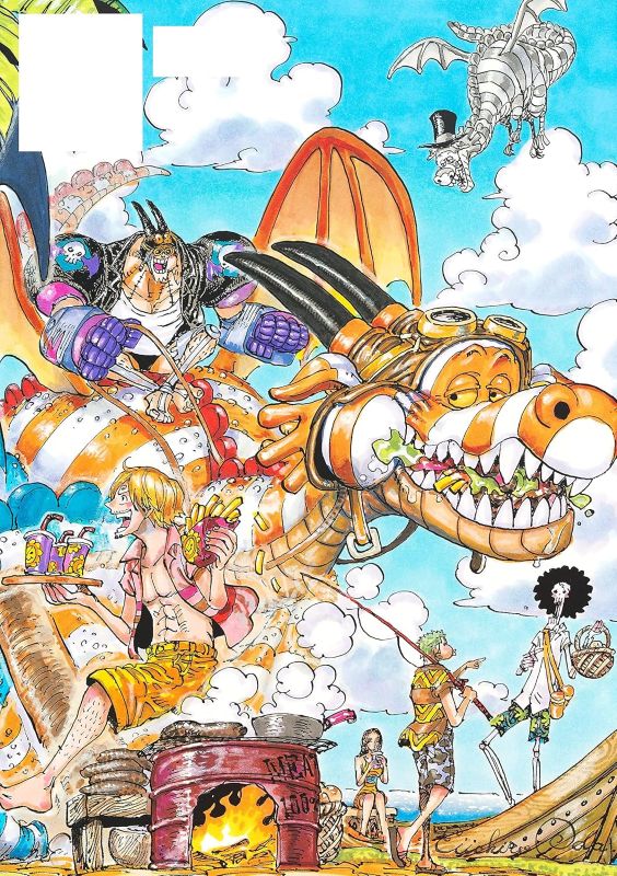 PREORDER Shueisha ONE PIECE Color Walk 10 DRAGON Art Book