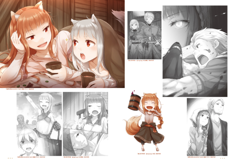 PREORDER Spice and Wolf: The Art of Ju Ayakura II