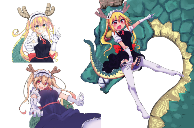 PREORDER MAIDRA COLLECTION: Miss Kobayashi's Dragon Maid Art Book