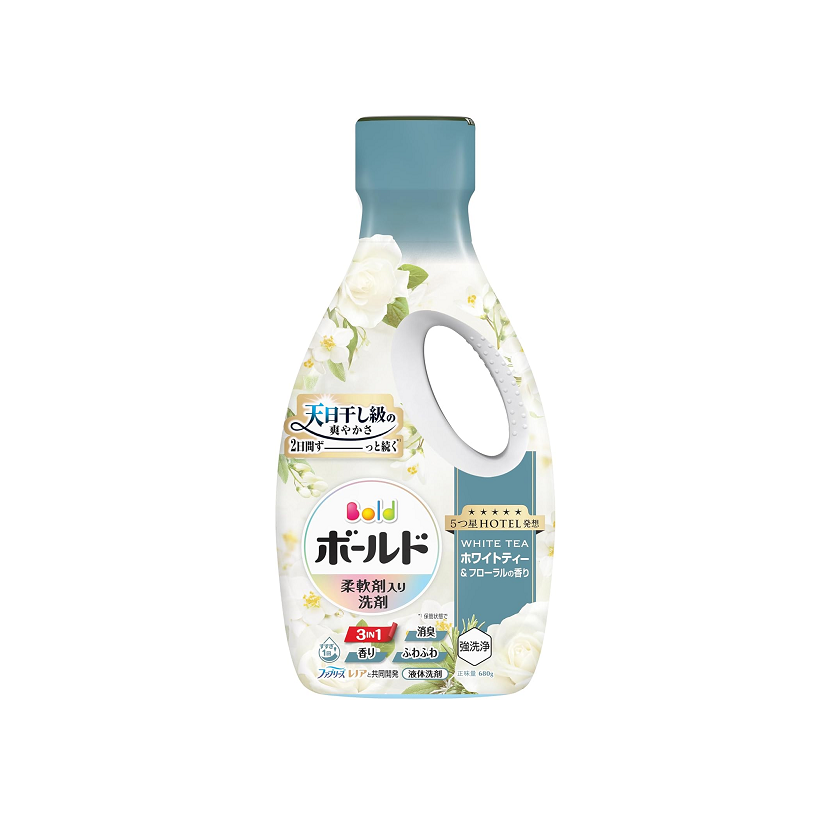 P&G Bold White Tea and Floral Scented Laundry Detergent Gel