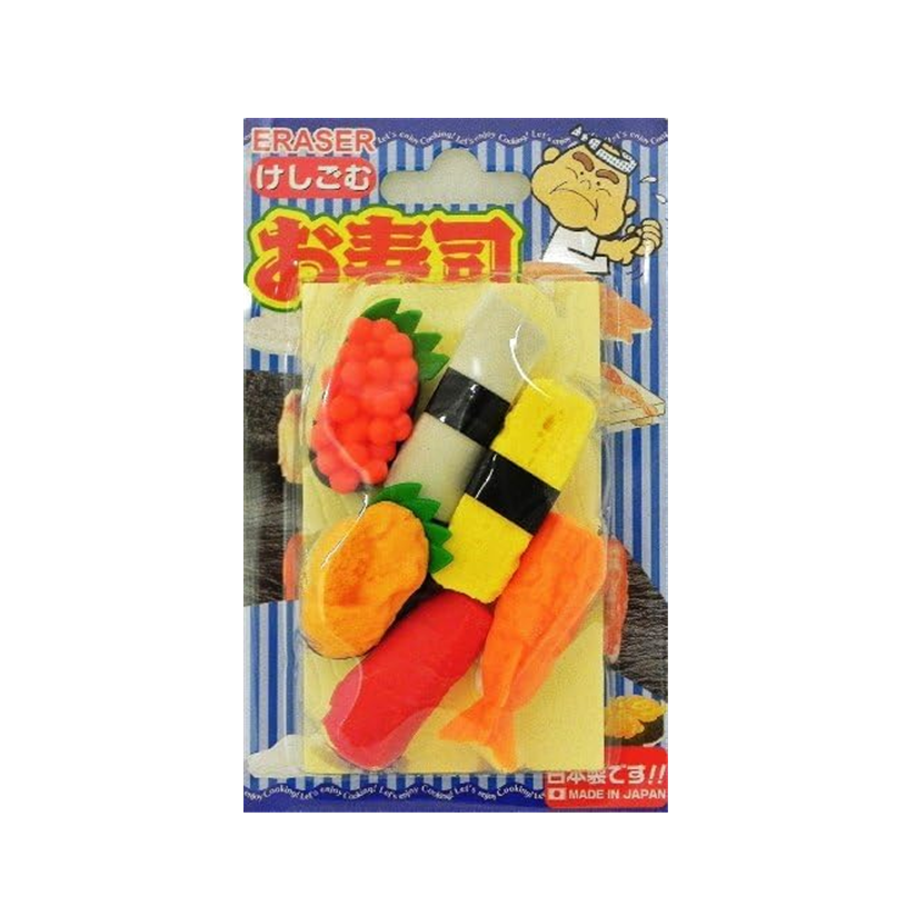 IWAKO Fun Shaped Erasers
