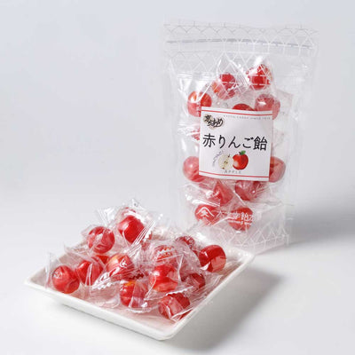 Daimonji Apple Drop Candy in Resealable Pouch