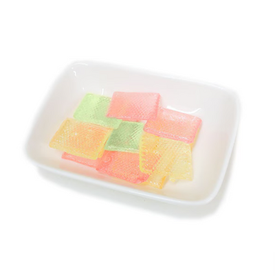 PREORDER Kyoto Marun Lemon, Melon, and Peach Usu-Ame Candy in Colorful Box