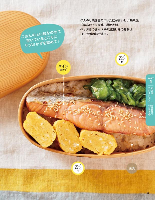 PREORDER 365 Bento Side Dishes with Just One Ingredient